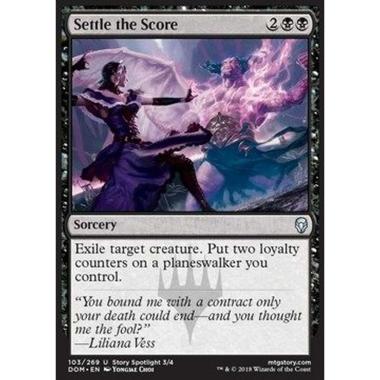 Settle the Score - Regolare i Conti - [DOM] [NM]