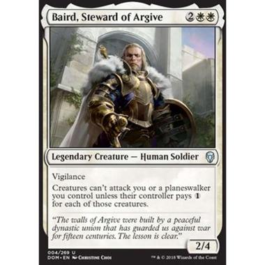 Baird, Steward of Argive - Baird, Reggente di Argivia - [DOM] [NM]