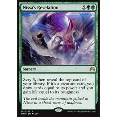 Nissa's Revelation - Rivelazione di Nissa - [ORI] [NM]