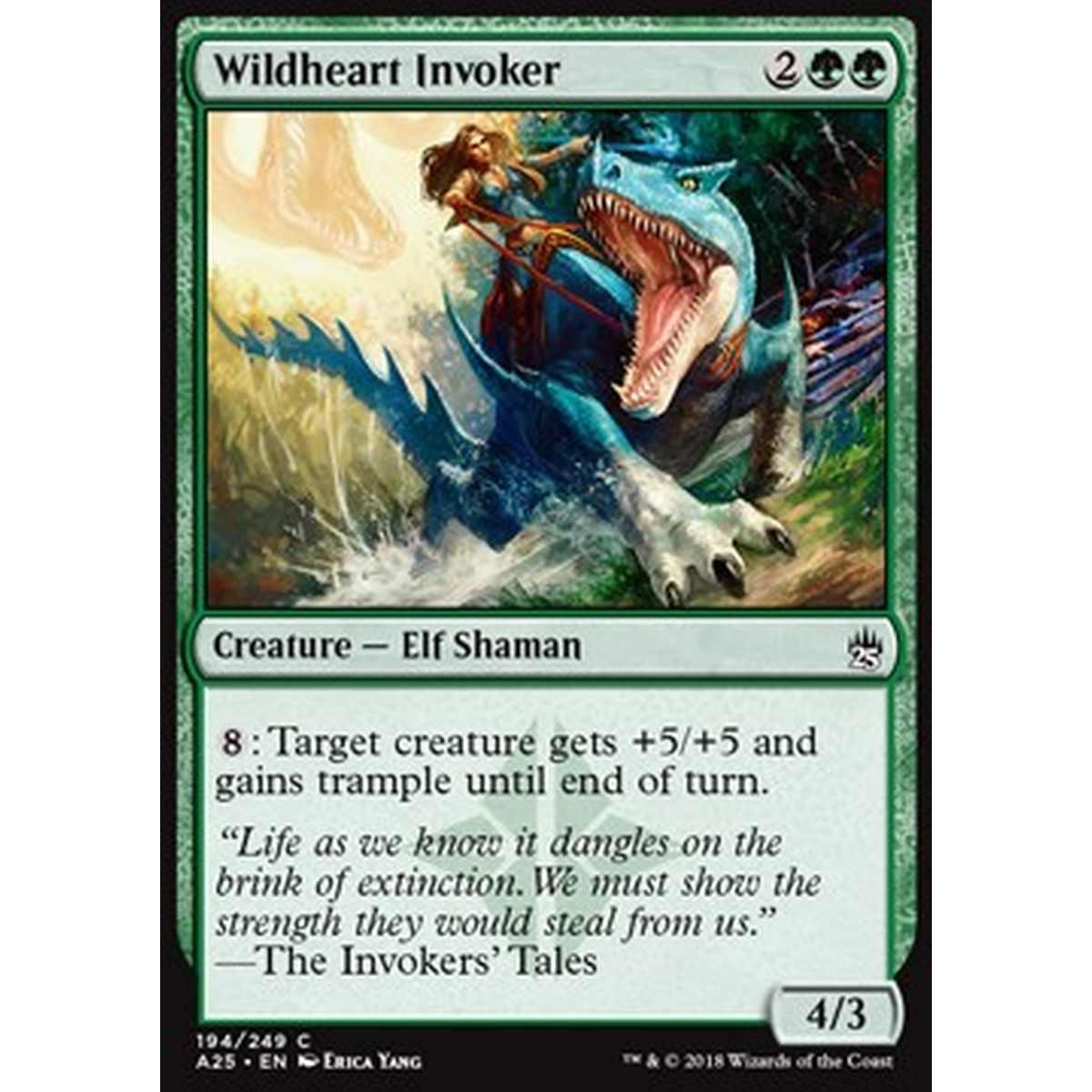 Wildheart Invoker - Wildheart Invoker - [A25] [NM] [Foil]