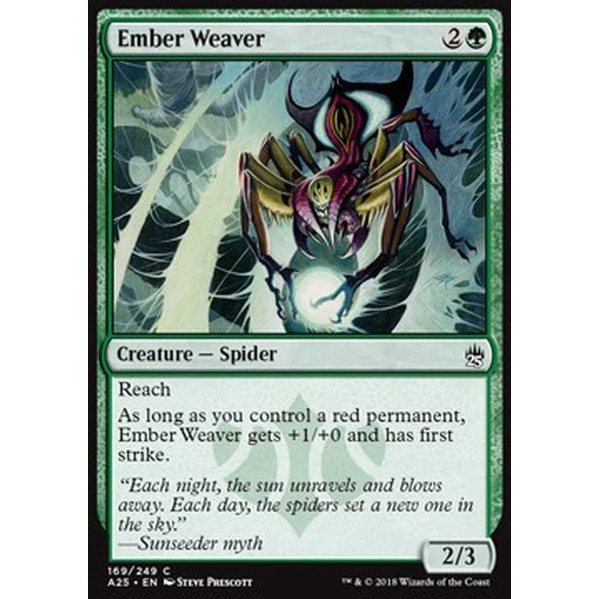 Ember Weaver - Ember Weaver - [A25] [NM] [Foil]