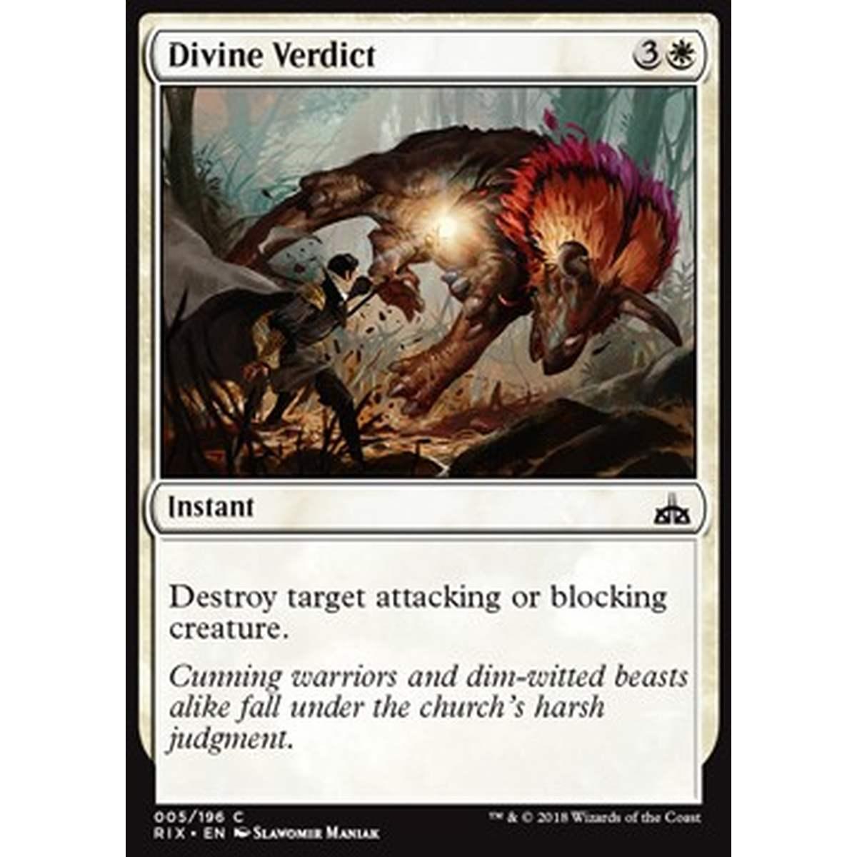 Divine Verdict - Verdetto Divino - [RIX] [NM] [Foil]