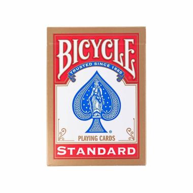 Carte Bicycle Rider Back Standard Red