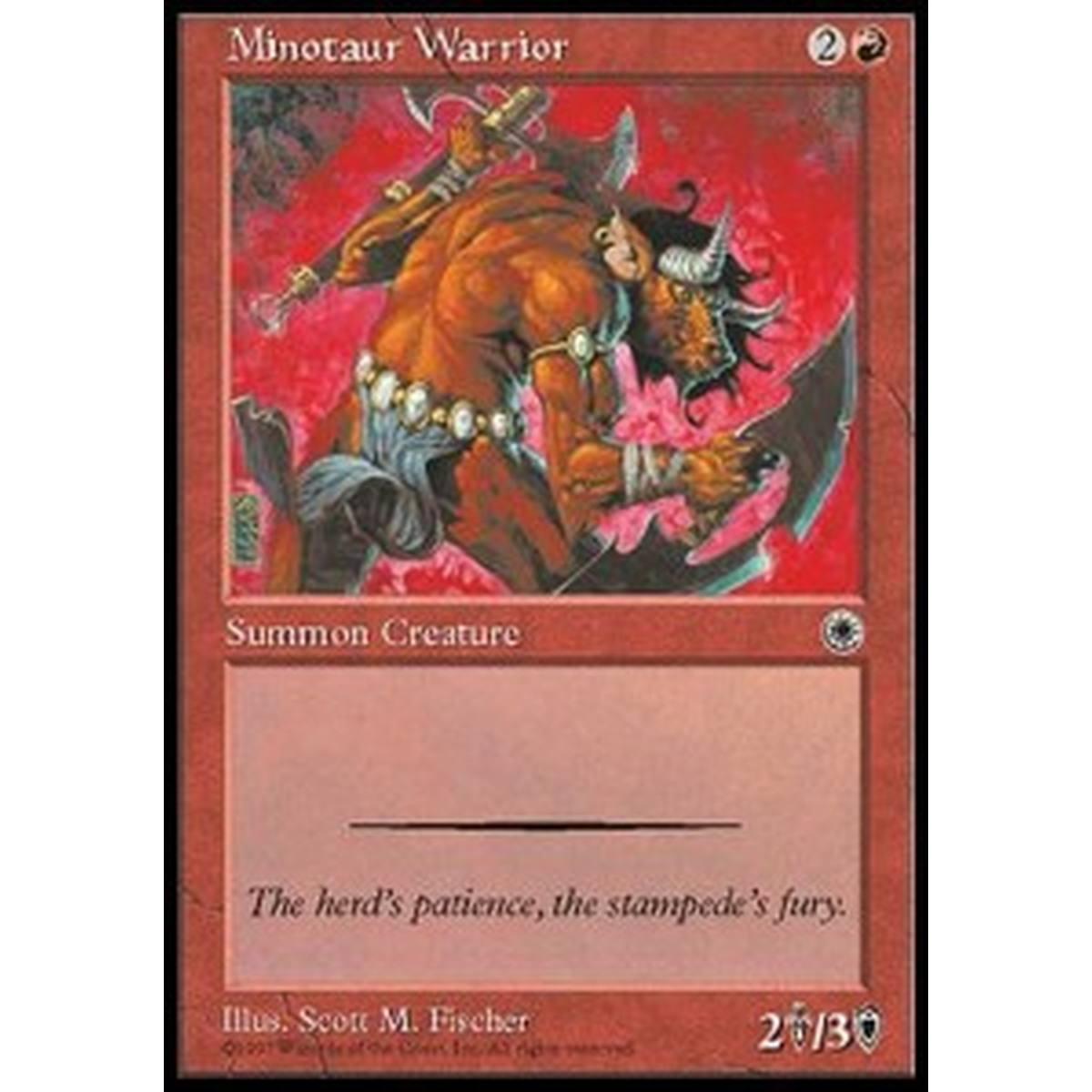 Minotaur Warrior - Minotaur Warrior - [POR] [NM]
