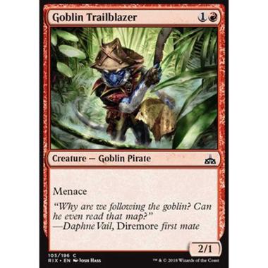 Goblin Trailblazer - Goblin Scopripista - [RIX] [NM] [Foil]