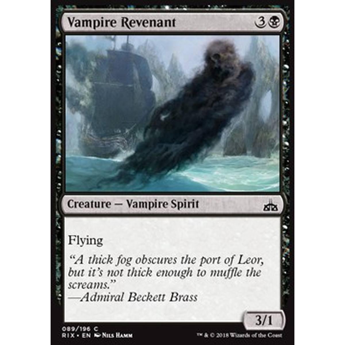 Vampire Revenant - Vampiro Redivivo - [RIX] [NM] [Foil]