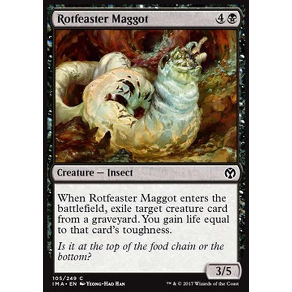 Rotfeaster Maggot - Rotfeaster Maggot - [IMA] [NM] [Foil]