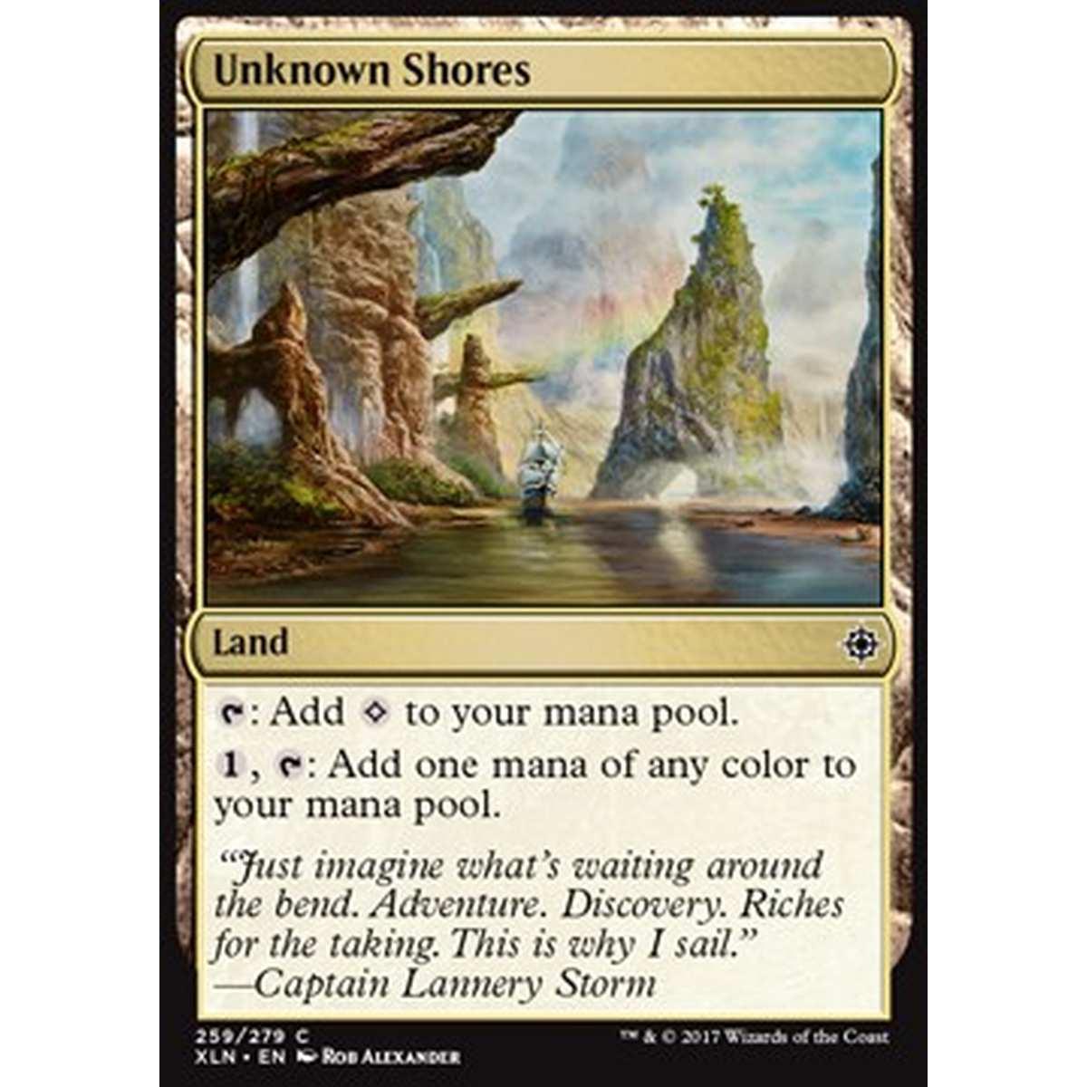 Unknown Shores - Coste Sconosciute - [XLN] [NM] [Foil]