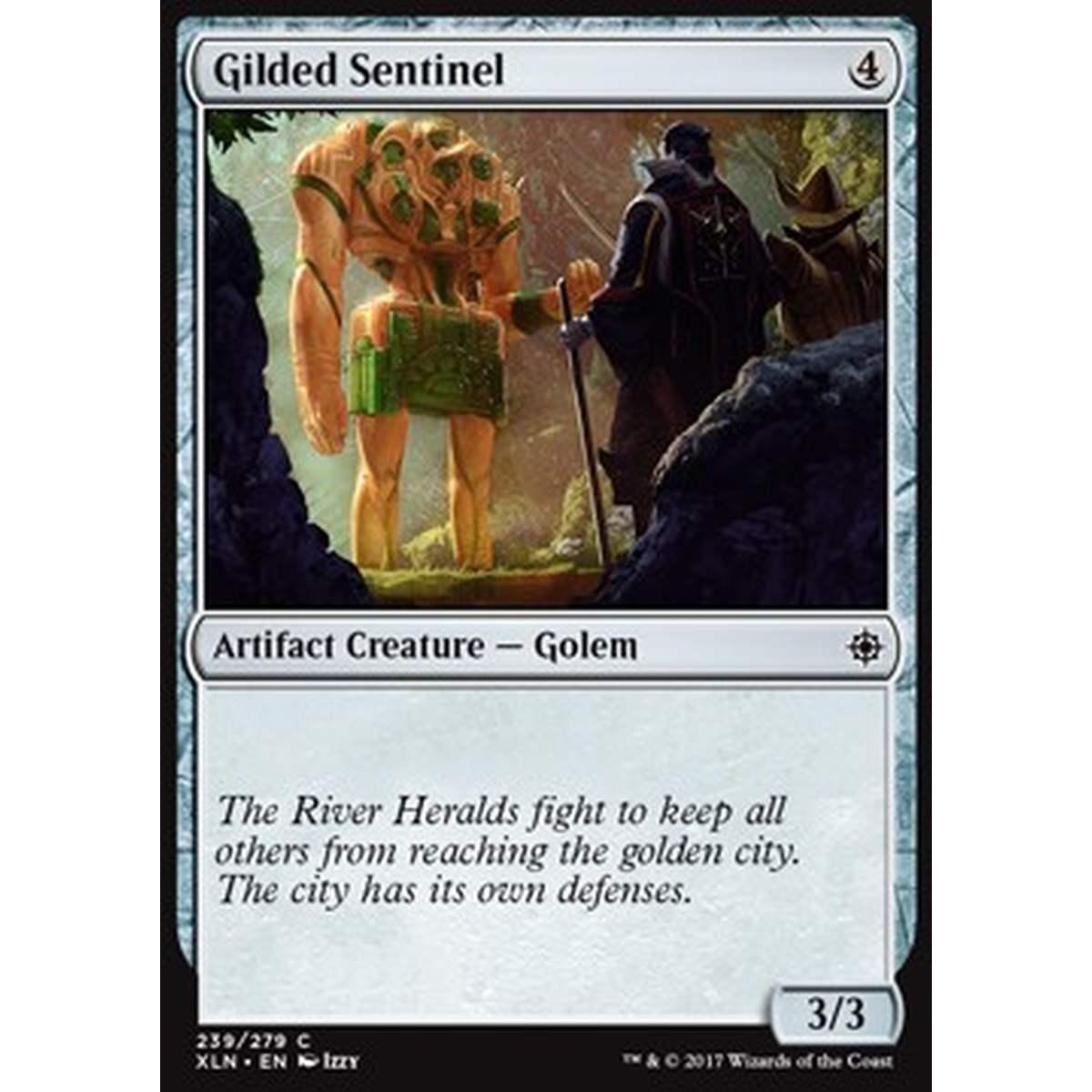 Gilded Sentinel - Sentinella Dorata - [XLN] [NM] [Foil]