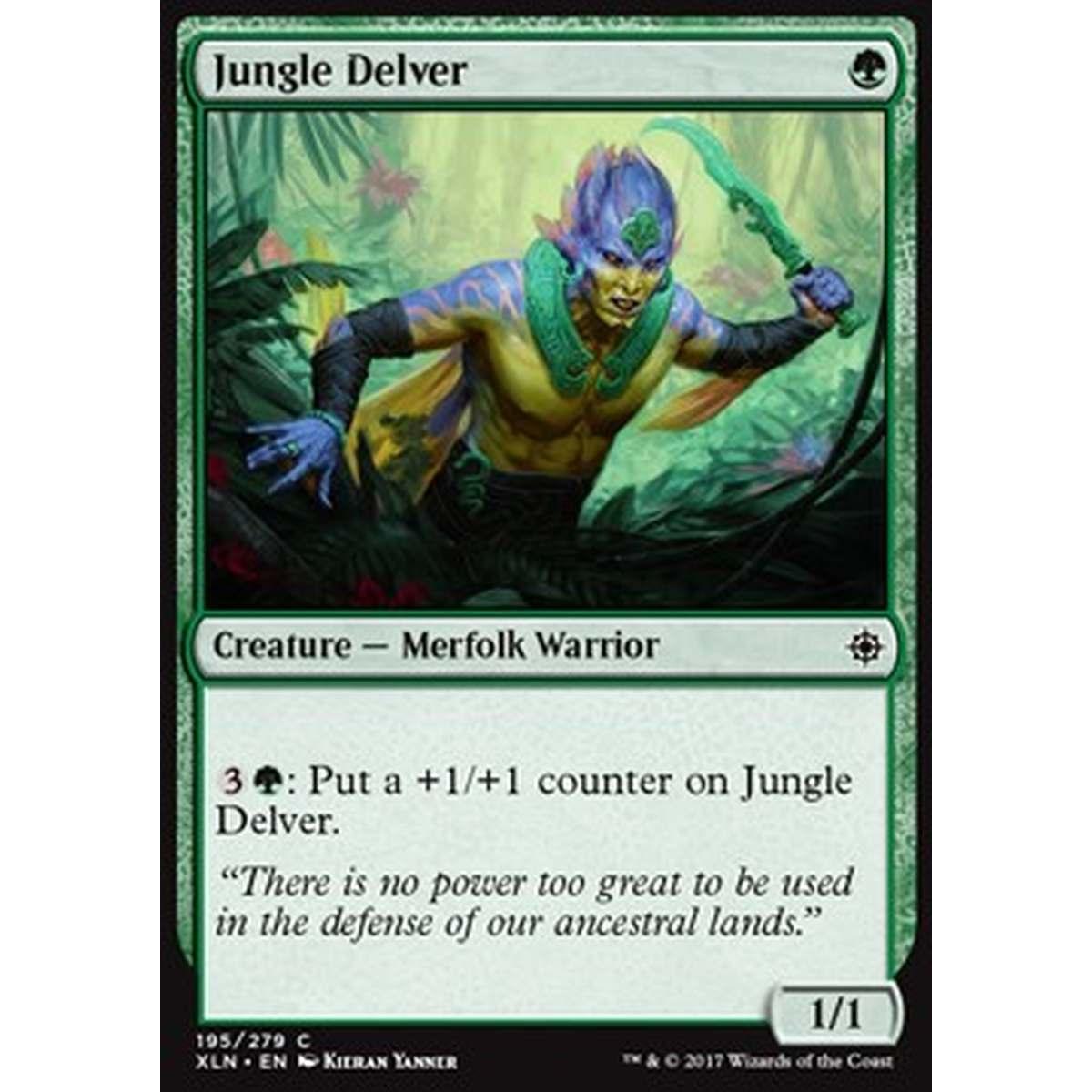 Jungle Delver - Esploratore della Giungla - [XLN] [NM] [Foil]