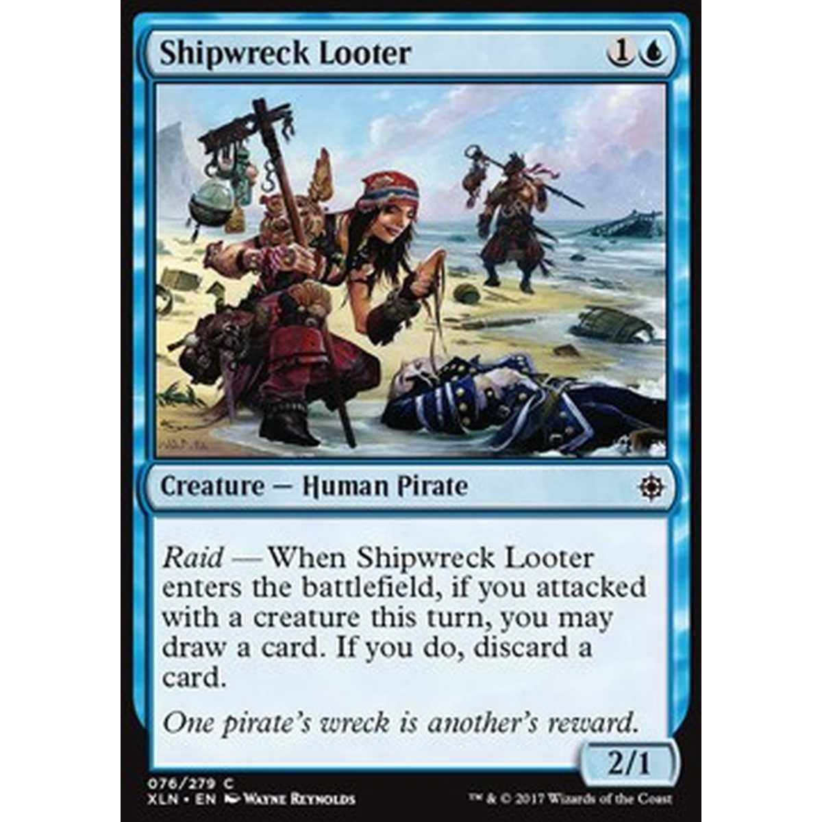 Shipwreck Looter - Saccheggiatrice dei Relitti - [XLN] [NM] [Foil]