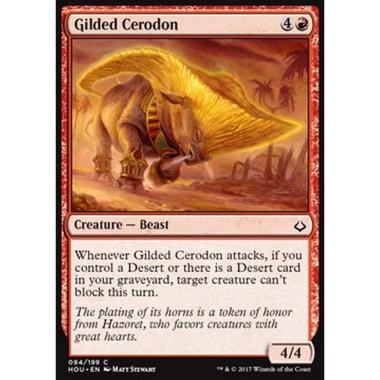 Gilded Cerodon - Cornodonte Dorato - [HOU] [NM] [Foil]