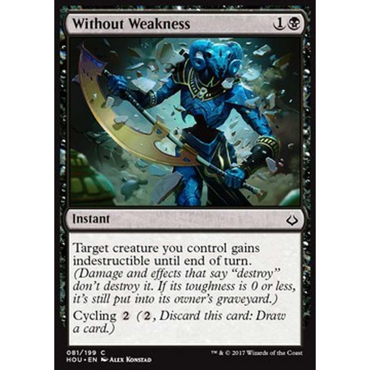 Without Weakness - Privo di Debolezza - [HOU] [NM] [Foil]