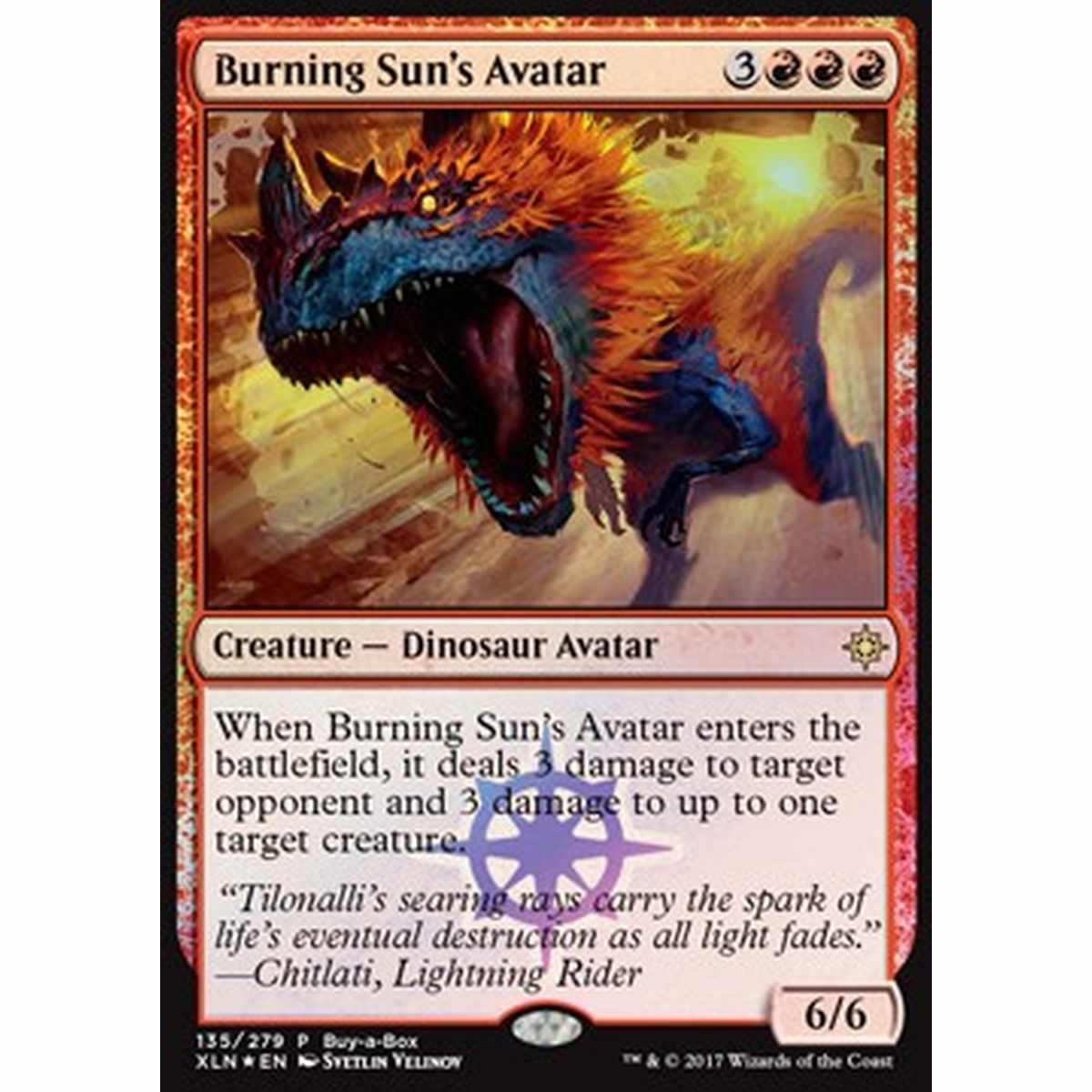 Burning Sun's Avatar - Burning Sun's Avatar - [BABP] [NM] [Foil]