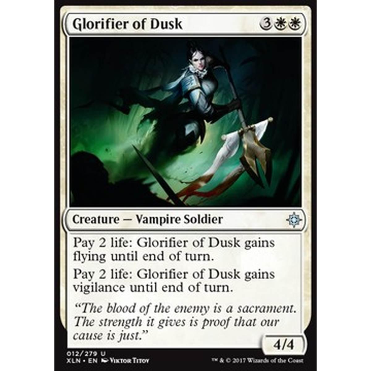 Glorifier of Dusk - Glorificatrice del Vespro - [XLN] [NM]