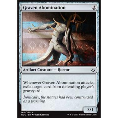 Graven Abomination - Abominio Scolpito - [HOU] [NM] [Foil]