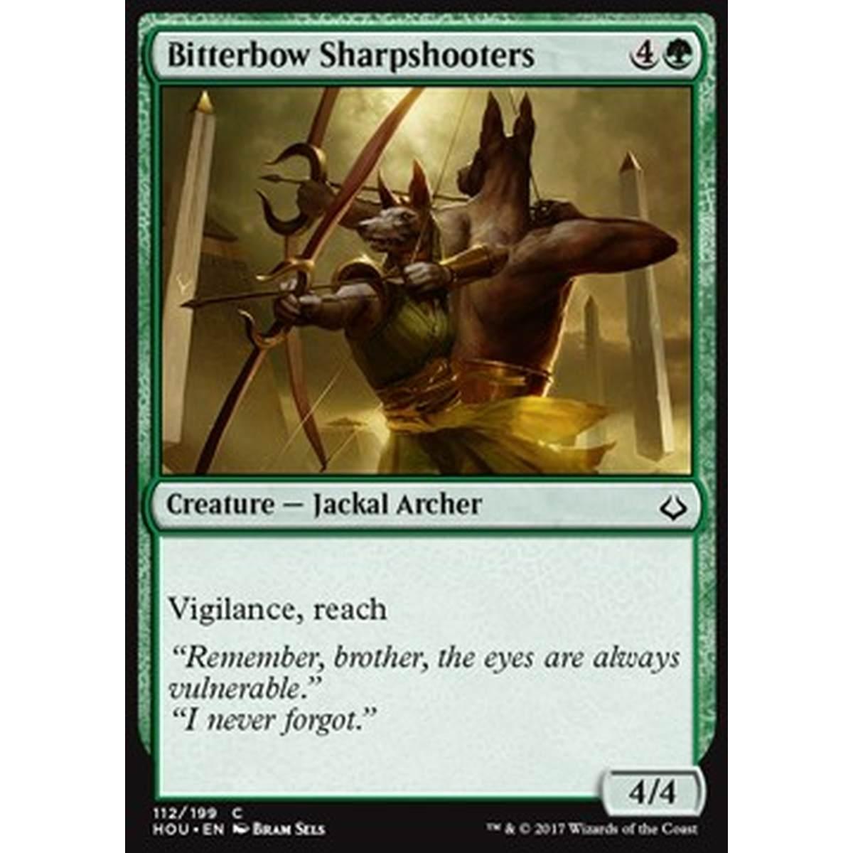Bitterbow Sharpshooters - Tiratori Scelti Asprodardo - [HOU] [NM] [Foil]
