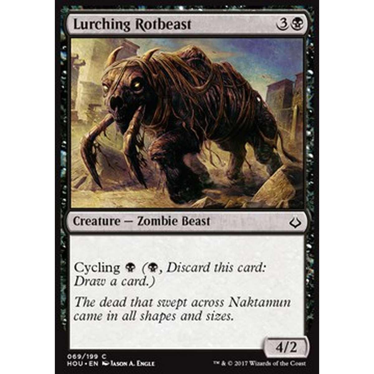 Lurching Rotbeast - Putridonte Barcollante - [HOU] [NM] [Foil]