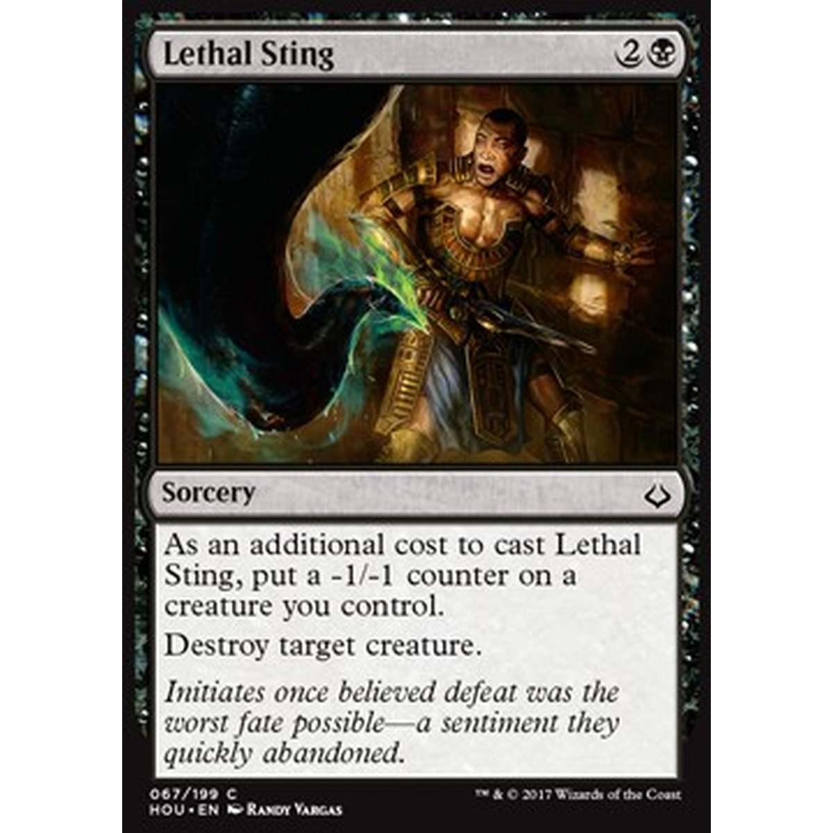 Lethal Sting - Puntura Letale - [HOU] [NM] [Foil]