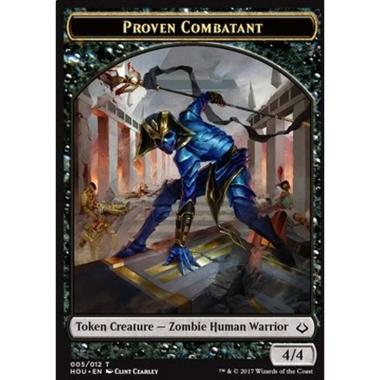 Proven Combatant Token - Proven Combatant Token - [HOU] [NM]