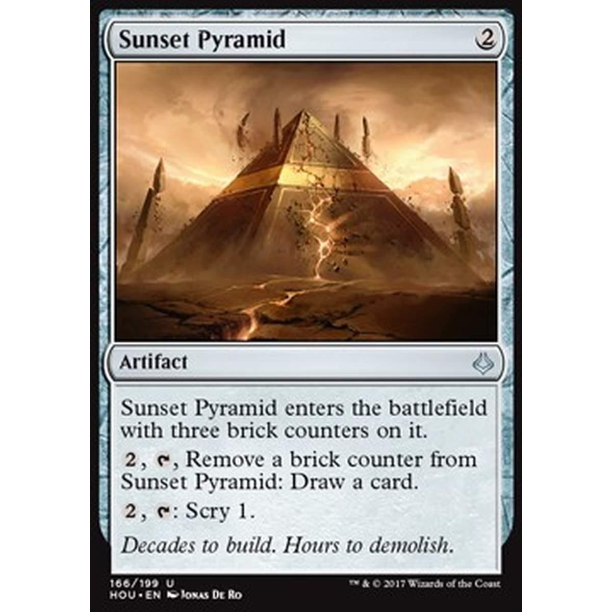 Sunset Pyramid - Piramide del Tramonto - [HOU] [NM]