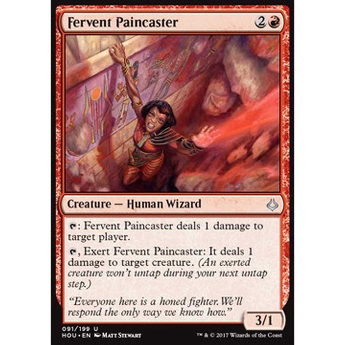 Fervent Paincaster - Scagliadolore Fervente - [HOU] [NM]