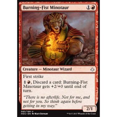 Burning-Fist Minotaur - Minotauro Pugnorovente - [HOU] [NM]