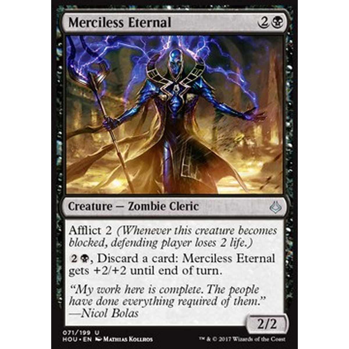 Merciless Eternal - Eterno Spietato - [HOU] [NM]