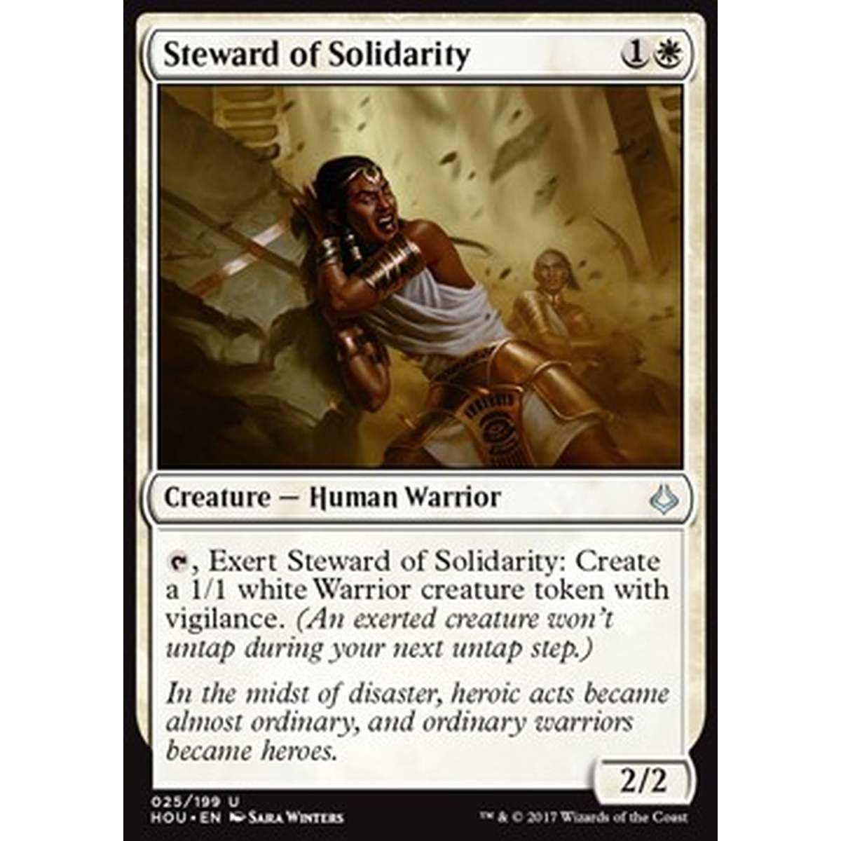 Steward of Solidarity - Guardiana della Fratellanza - [HOU] [NM]