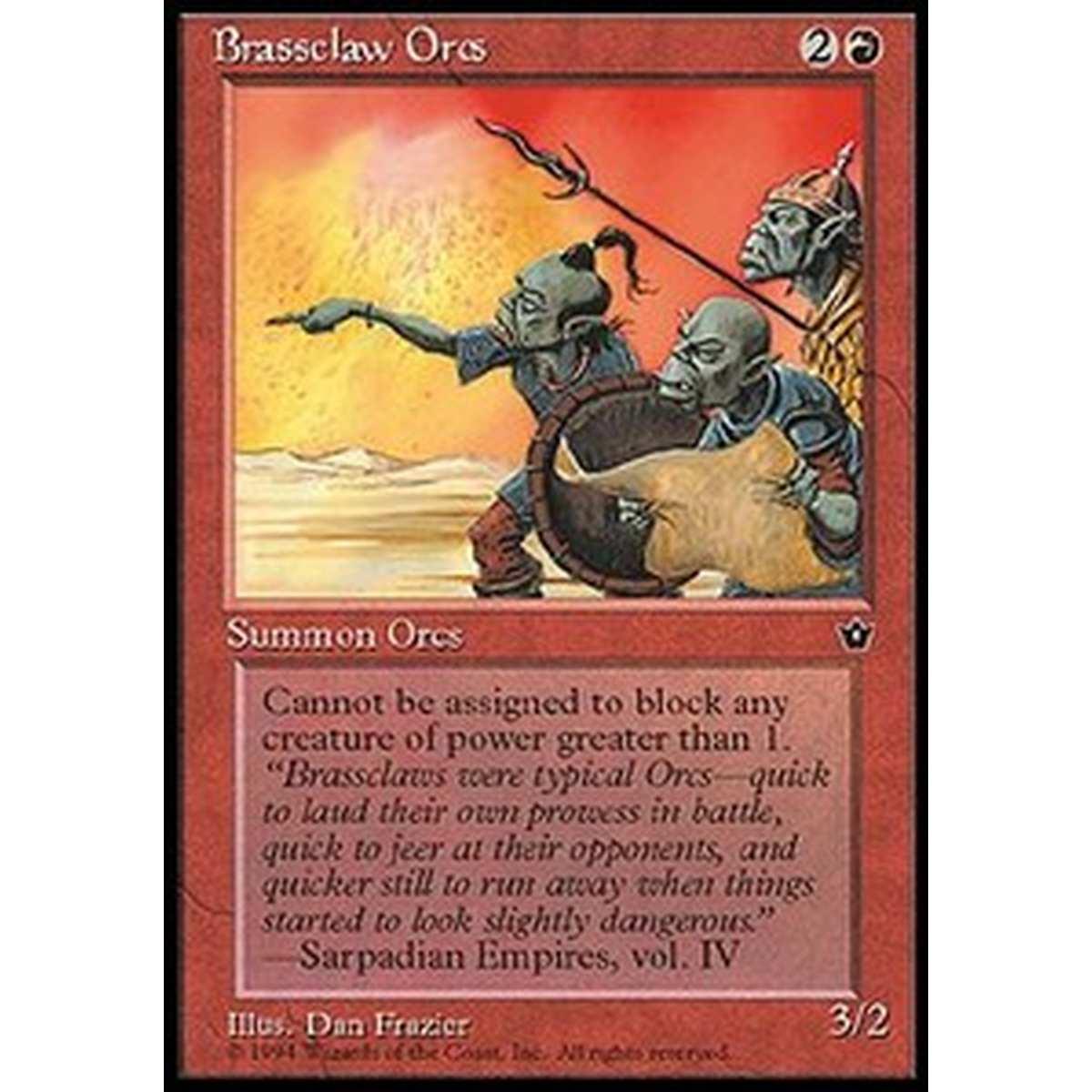 Brassclaw Orcs (V.2) - Brassclaw Orcs (V.2) - [FEM] [EX]