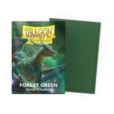 100 Buste Matte - Forest Green