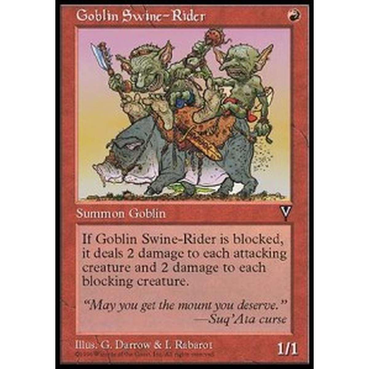 Goblin Swine-Rider - Goblin Cavalca-Porci - [VIS] [EX]