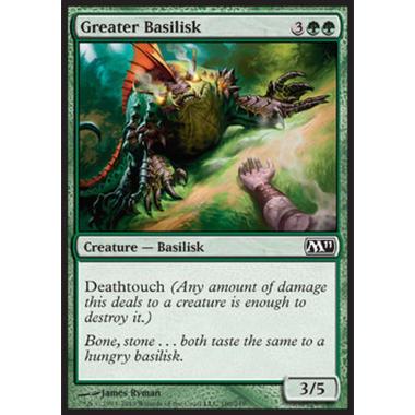 Greater Basilisk - Basilisco Maggiore - [M11] [NM] [Foil]