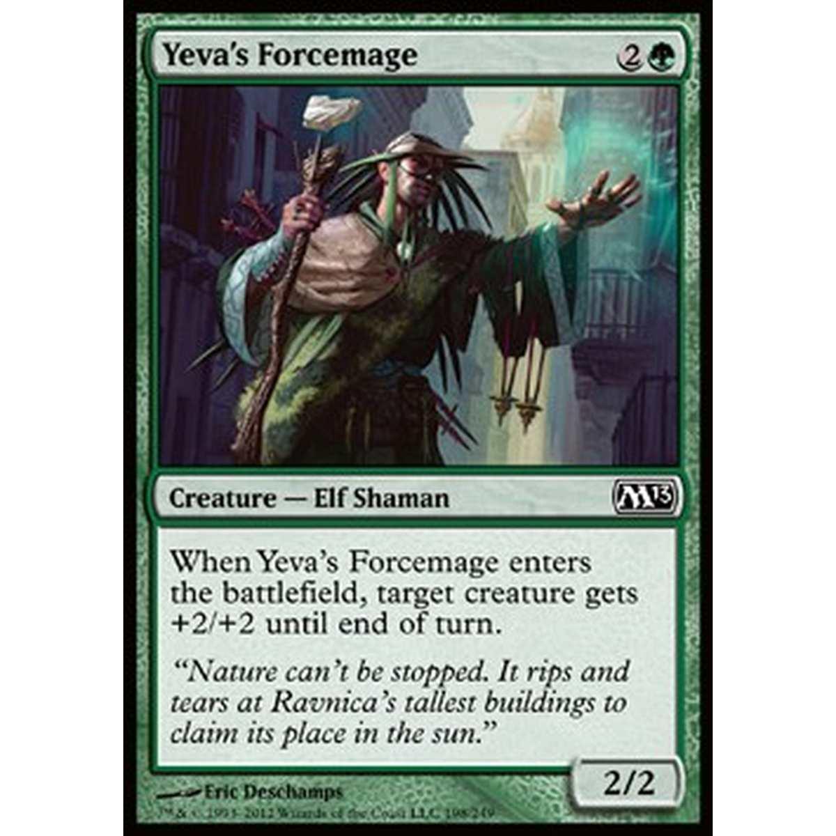 Yeva's Forcemage - Mago della Forza di Yeva - [M13] [NM] [Foil]