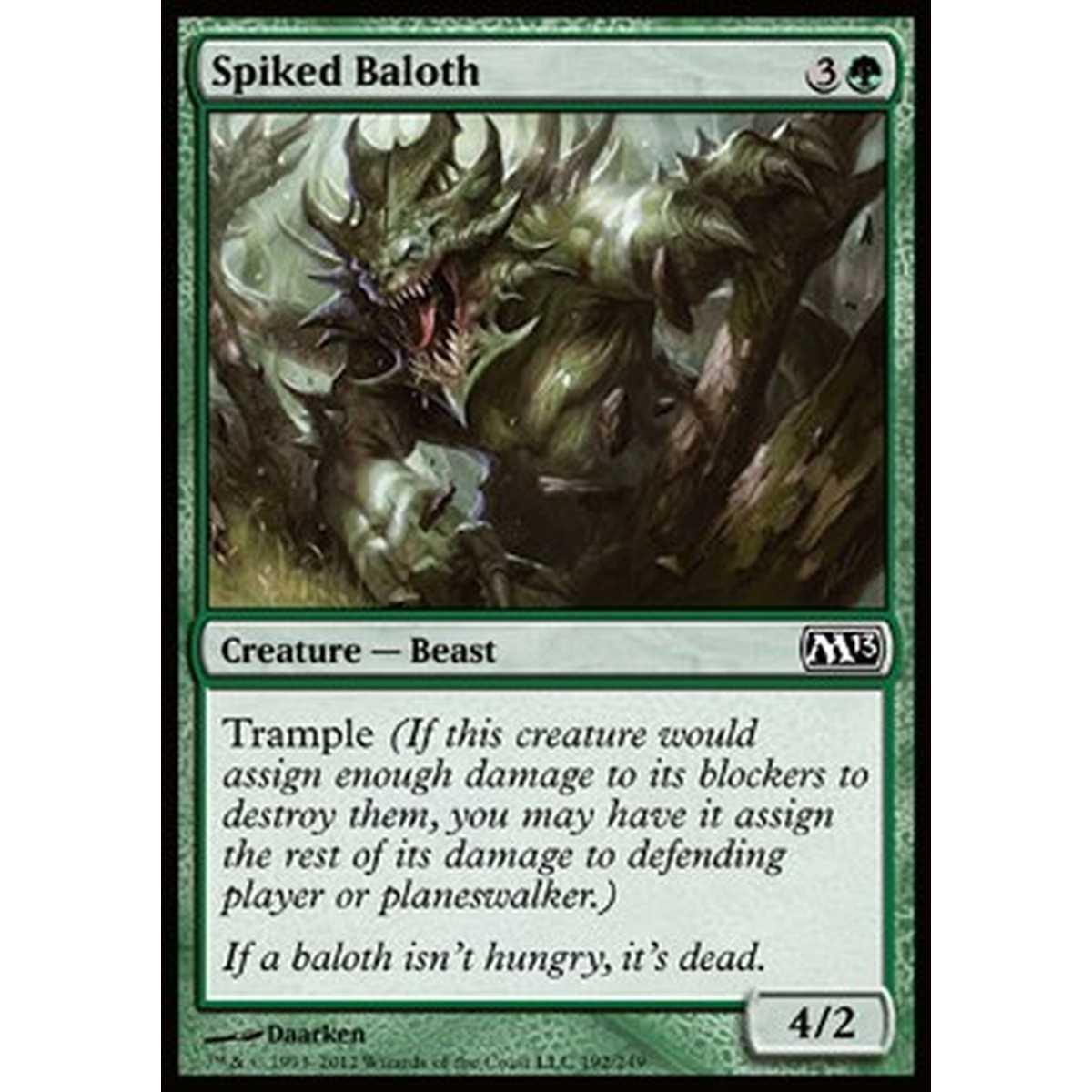 Spiked Baloth - Baloth delle Punte - [M13] [NM] [Foil]