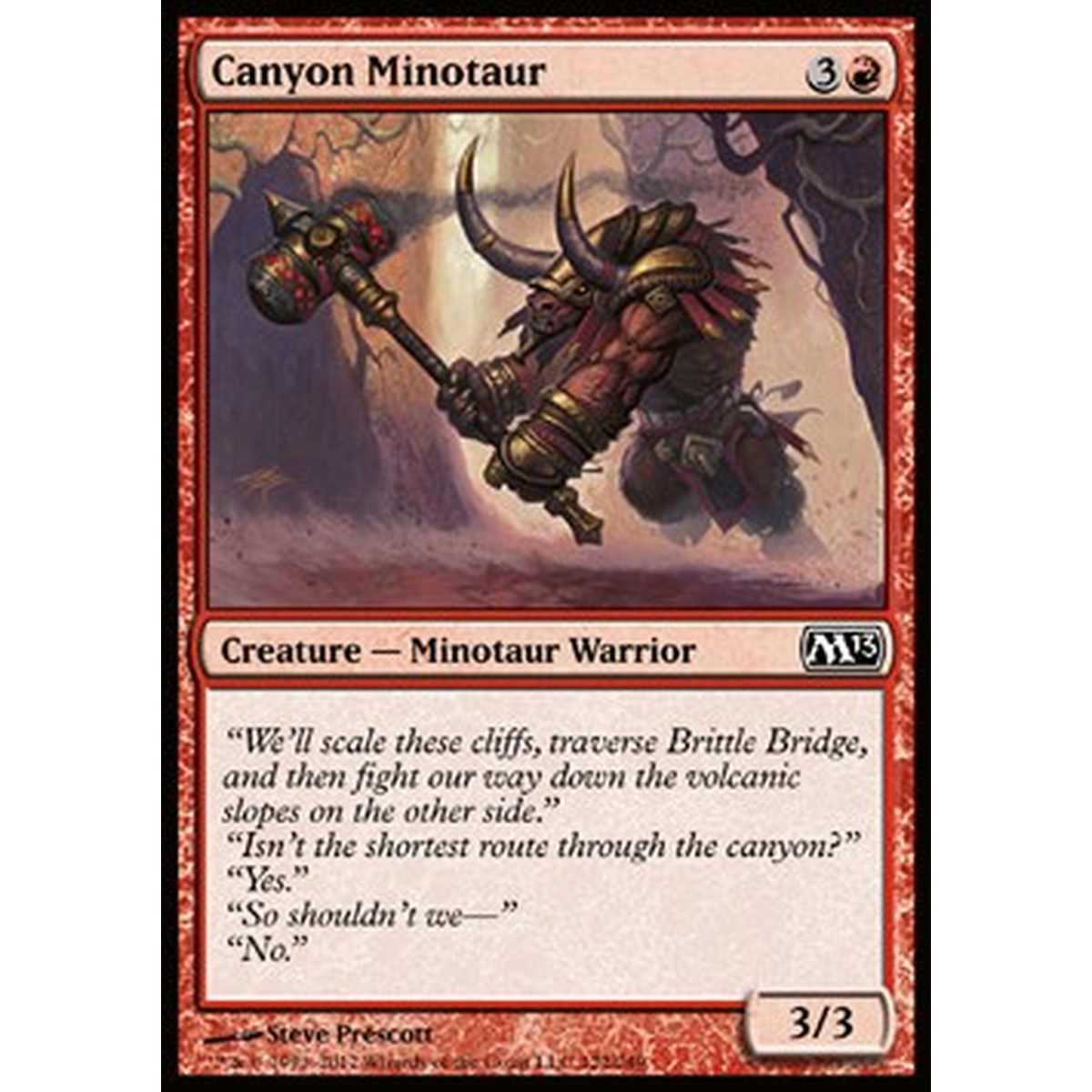 Canyon Minotaur - Minotauro del Canyon - [M13] [NM] [Foil]