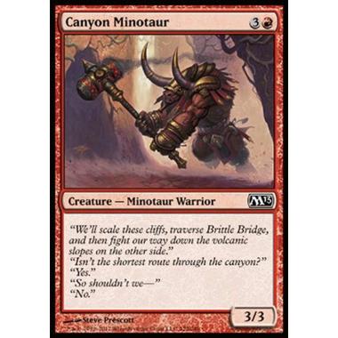 Canyon Minotaur - Minotauro del Canyon - [M13] [NM] [Foil]