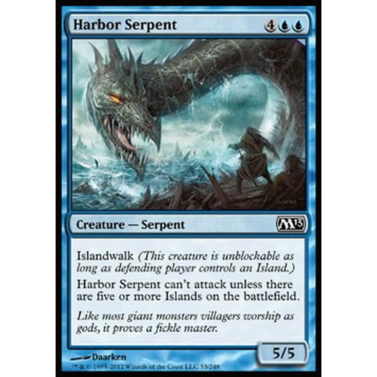 Harbor Serpent - Serpe del Porto - [M13] [NM] [Foil]