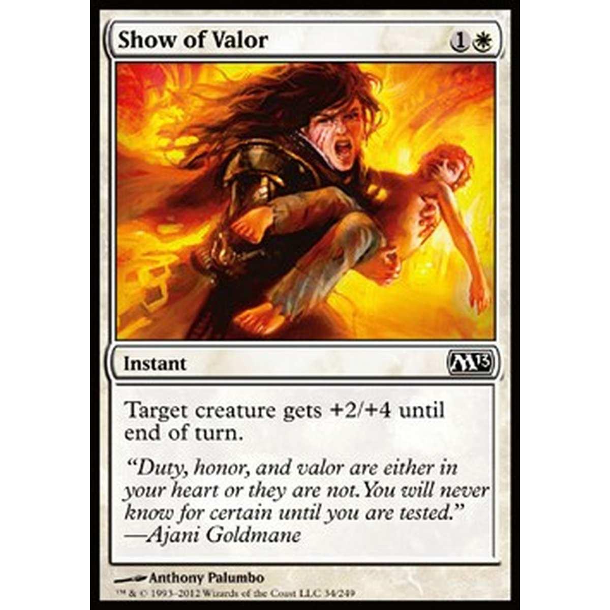 Show of Valor - Dimostrazione di Valore - [M13] [NM] [Foil]