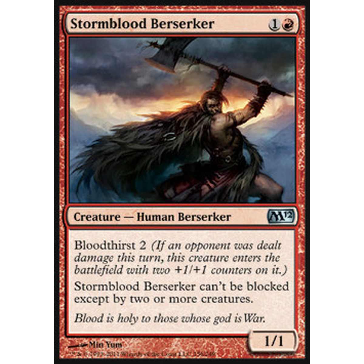 Stormblood Berserker - Berserker Sangue Tempestoso - [M12] [NM]