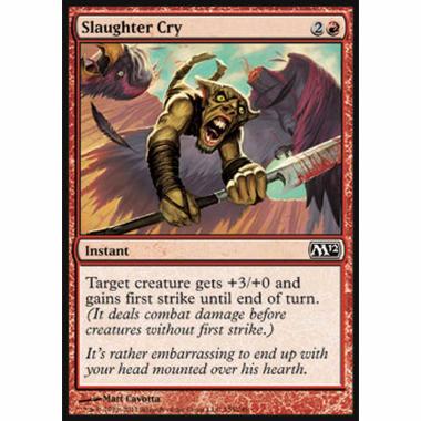Slaughter Cry - Urlo di Carneficina - [M12] [NM] [Foil]