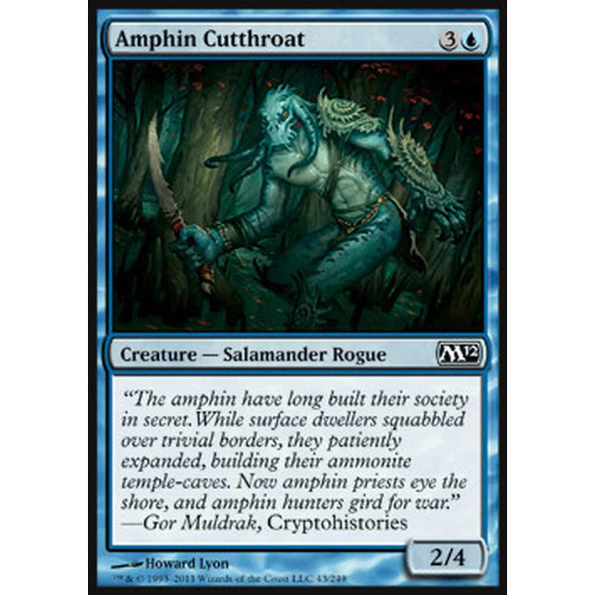 Amphin Cutthroat - Tagliagole Amphin - [M12] [NM] [Foil]