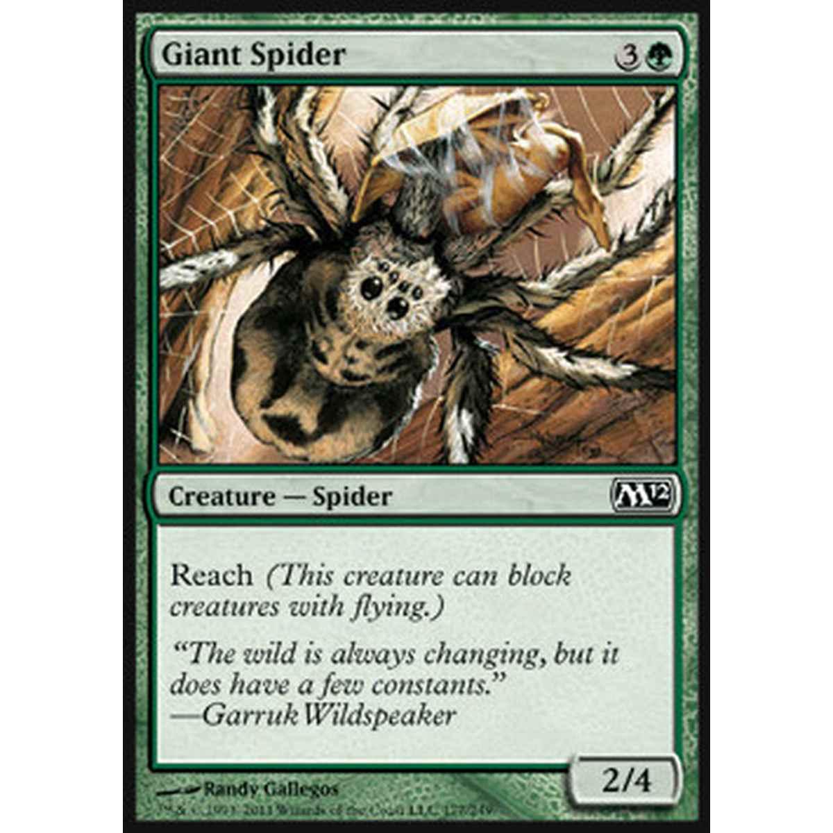 Giant Spider - Ragno Gigante - [M12] [NM] [Foil]