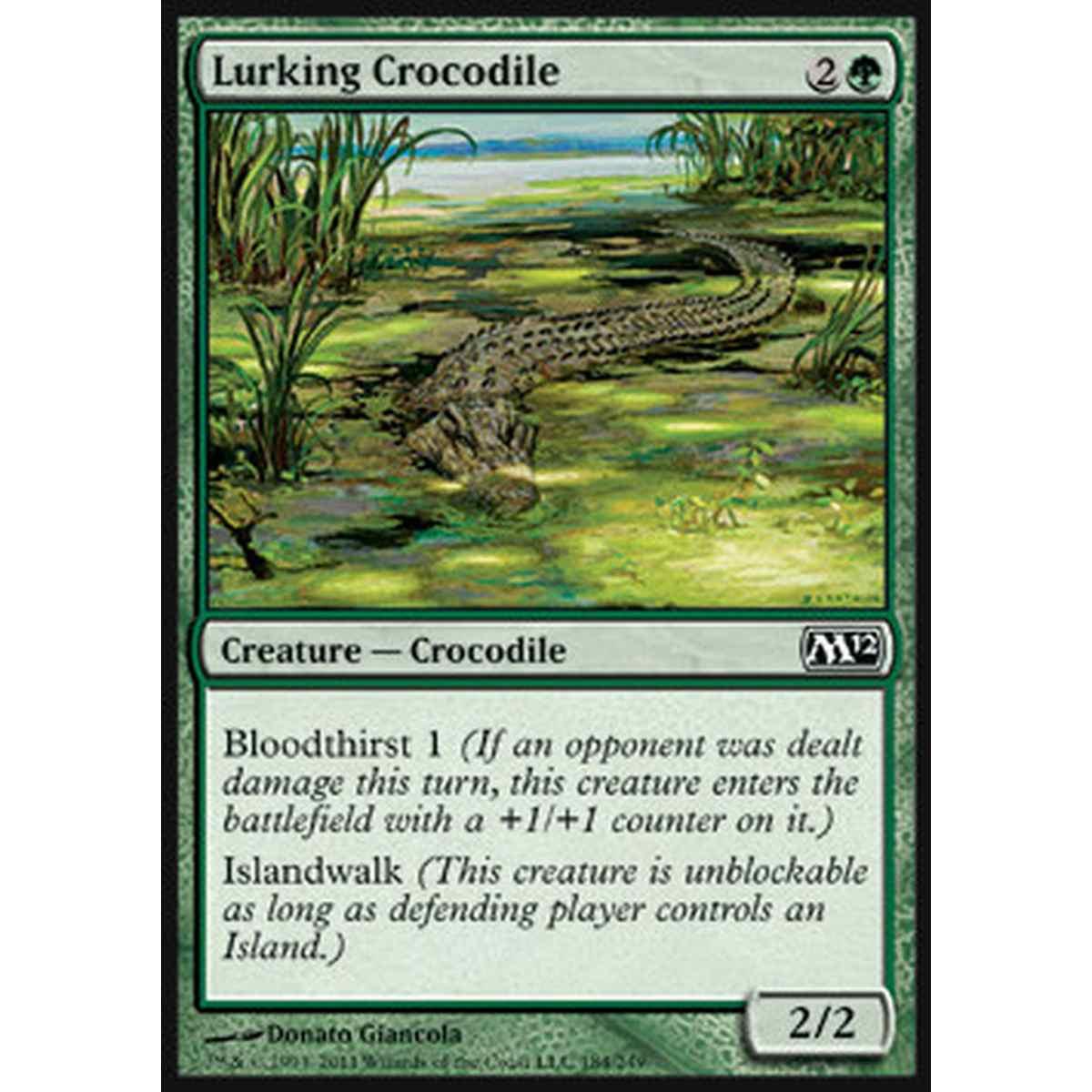 Lurking Crocodile - Coccodrillo in Agguato - [M12] [NM] [Foil]