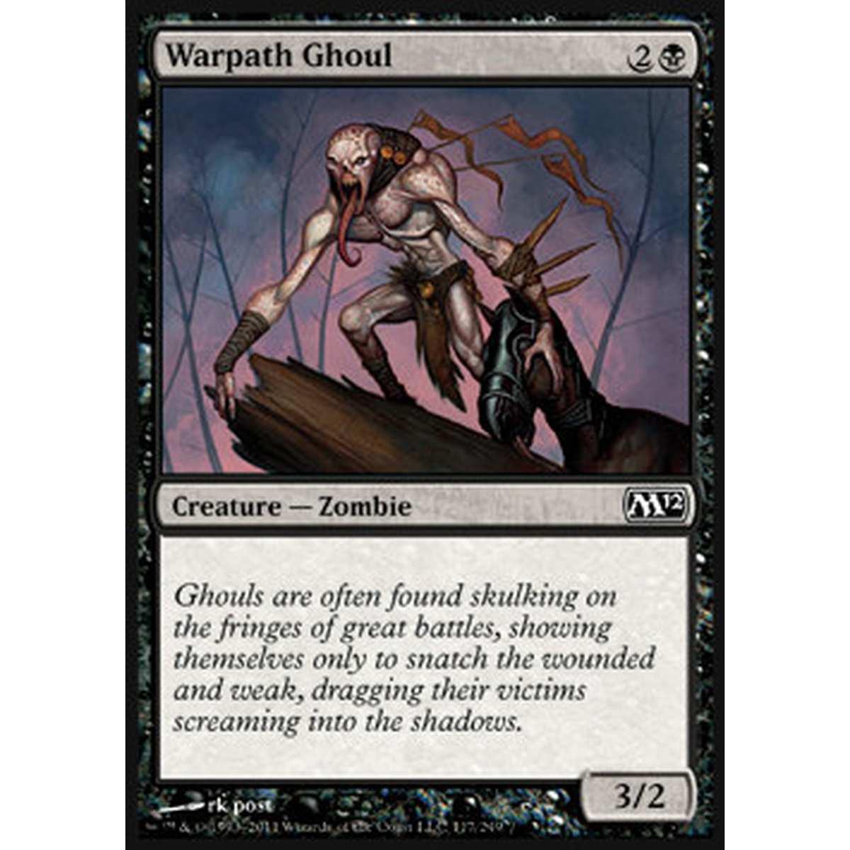 Warpath Ghoul - Ghoul sul Sentiero di Guerra - [M12] [NM] [Foil]