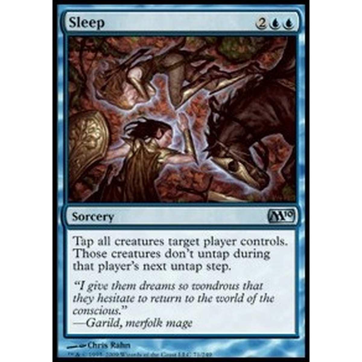 Sleep - Dormire - [M10] [NM]