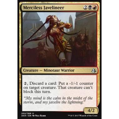Merciless Javelineer - Giavellottiera Spietata - [AKH] [NM]