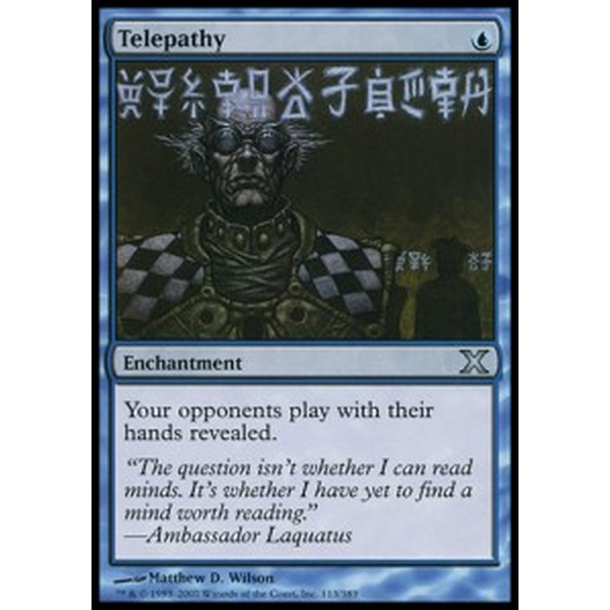 Telepathy - Telepatia - [10E] [EX]