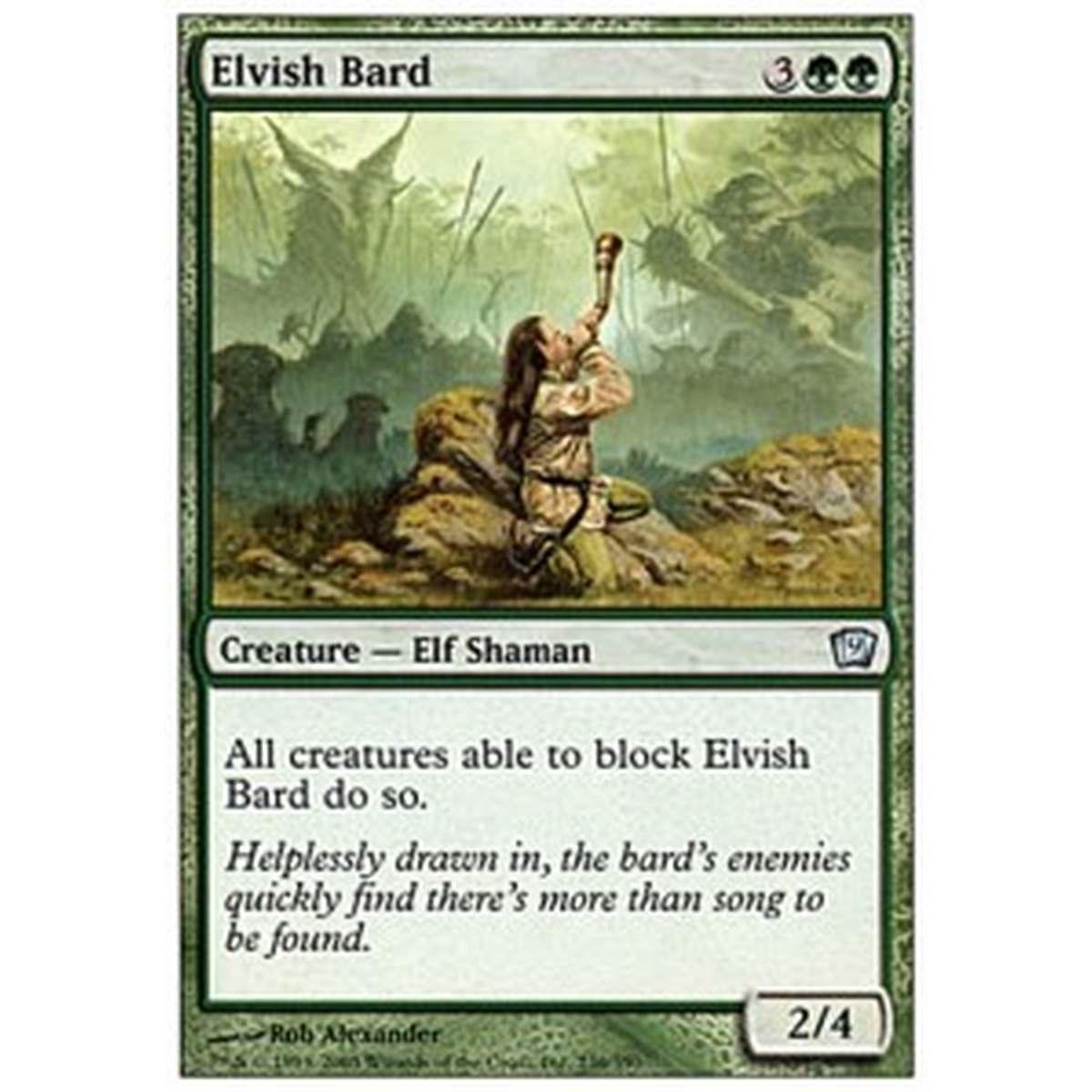 Elvish Bard - Elvish Bard - [9ED] [NM]