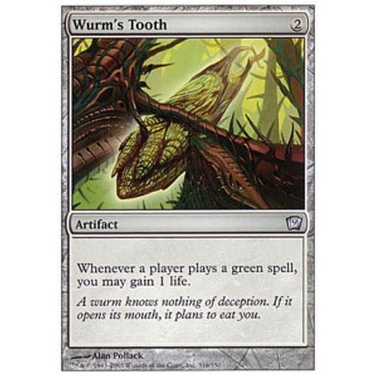 Wurm's Tooth - Dente del Wurm - [9ED] [NM]